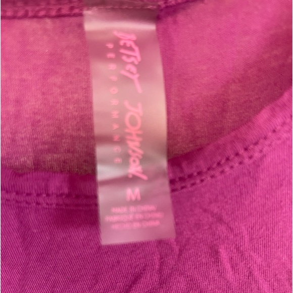 Betsy Johnson LOVE Womens Activewear Tank Top - Picture 5 of 6